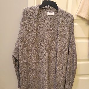 Longline Grey Cardigan
